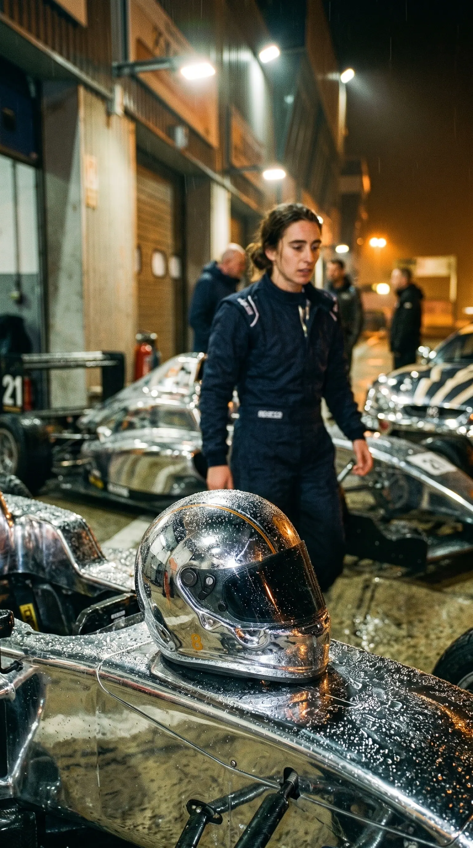 Elena, five minutes to the grid